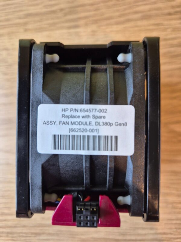 HP DL380P Gen8 Fan Module 654577-001 662520-001 Brushless PFR0612XHE - Image 2