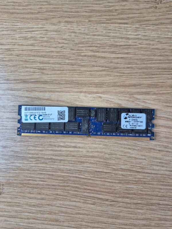 4GB DDR2 PC2-6400P 800 MHz ECC Server RAM MicroMemory P1429494 WHT10665U919721