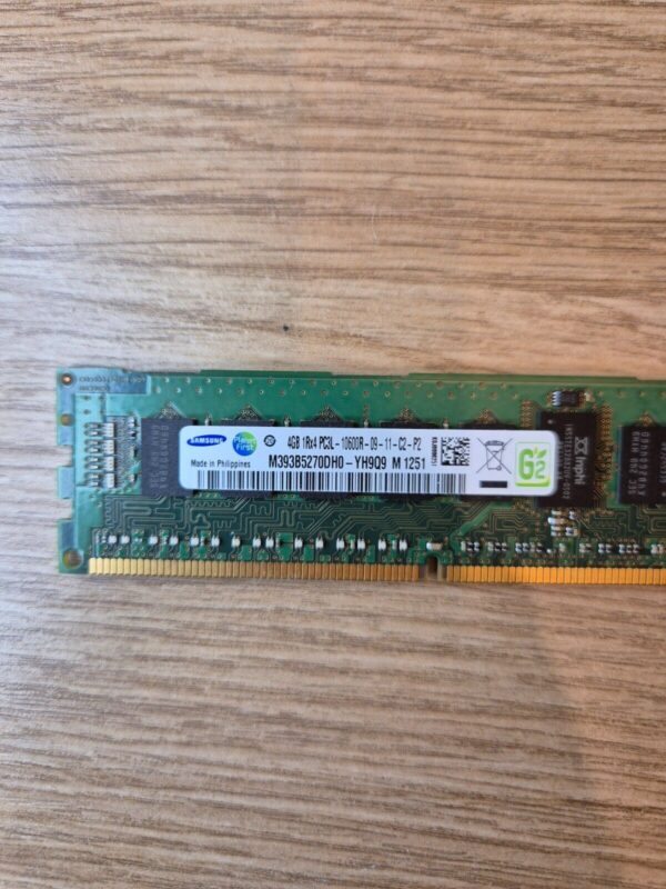 HPE HP 647647-071 4GB 1RX4 PC3L-10600R Server Memory Module 647893-B21 - Image 3