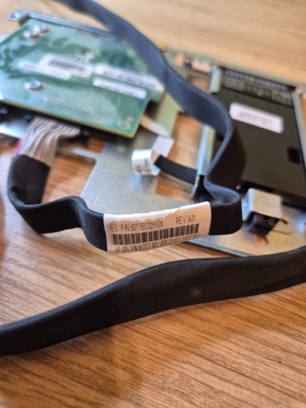 ProLiant DL160 D360p Gen8 Server Front I/O Panel Power Button Bracket 654071-001 - Image 4