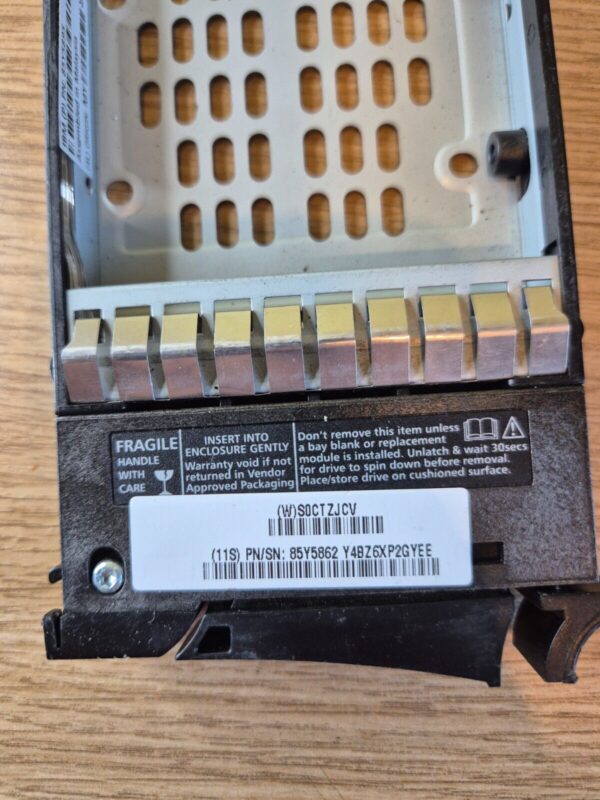IBM V7000 Gen1 85Y5862 300G 10K SAS 2.5 6G HDD - Image 3