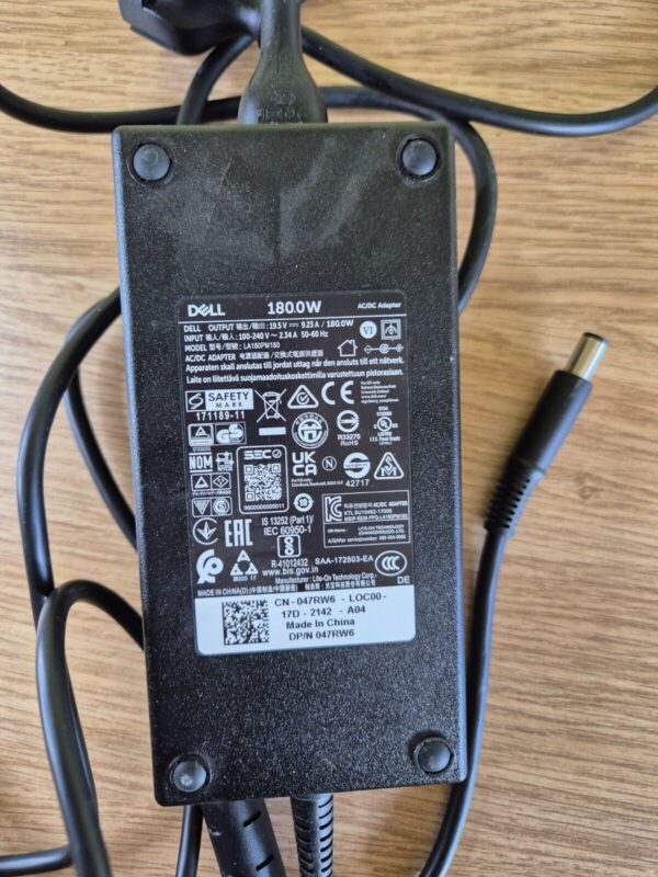 NEW DELL LA180PM180 19.5V 9.23A 180W AC Power Adapter Charger 7.4MM - OEM