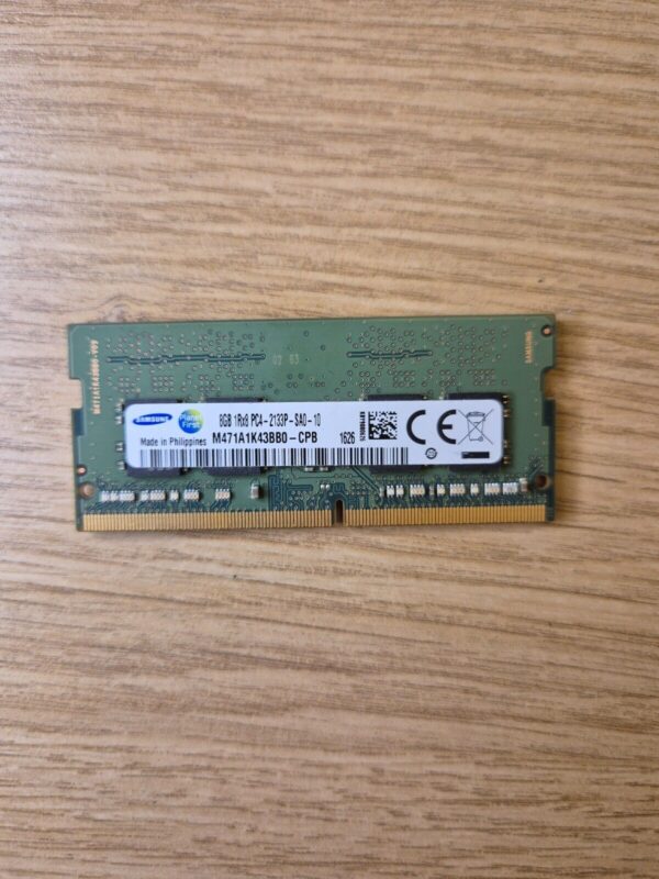 Samsung 8GB 1Rx8 PC4-2133P SODIMM PC4-17000 DDR4 2133 MHz 1.2V Laptop Memory RAM
