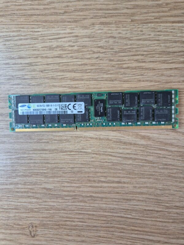 M393B2G70BH0-YH9 Samsung 16GB PC3L-10600R DDR3-1333MHz ECC 2Rx4 Memory