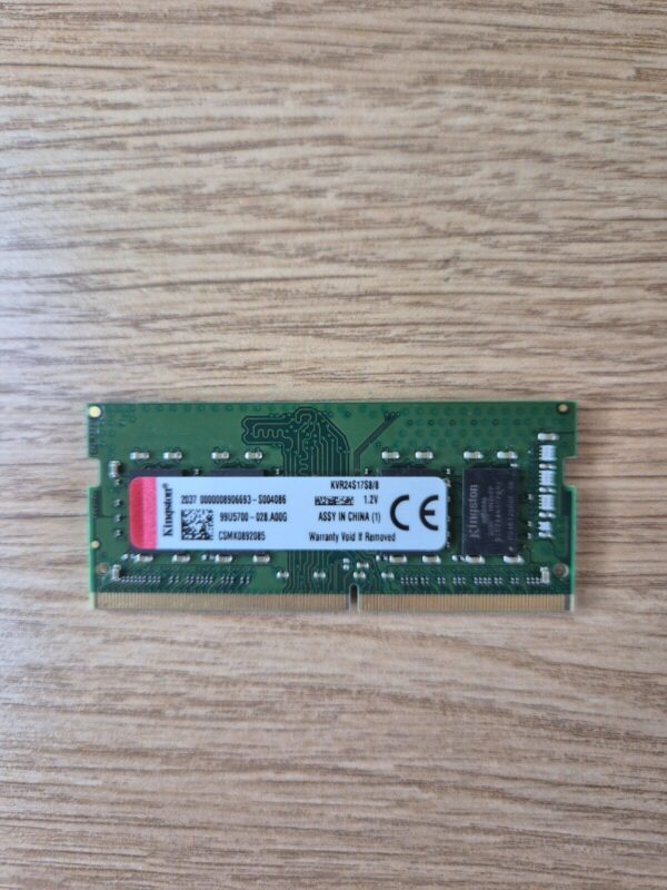 Kingston KVR24S17S8/8 8GB DDR4-2400 PC4-19200 SODIMM Laptop Memory RAM