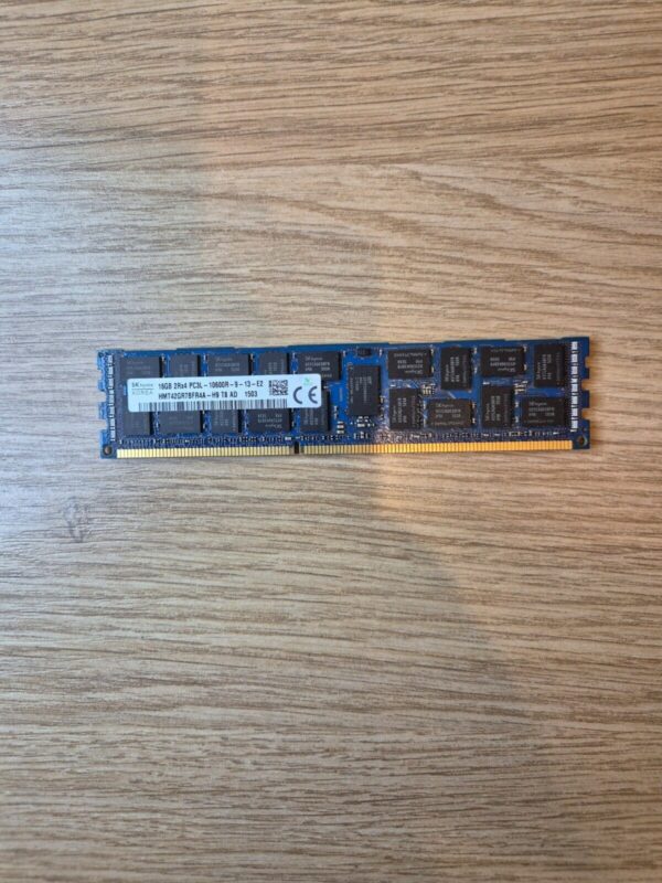 HP 647653-081 16GB 2Rx4 PC3L-10600R 1333MHz ECC DDR3 RDDIM Server Memory