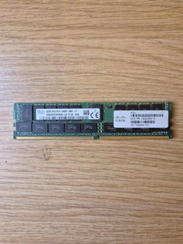Hynix Cisco 32GB PC4-2400T DDR4 19200 2RX4 RAM HMA84GR7MFR4N-UH