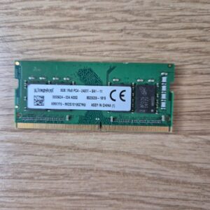 Kingston 8 GB Laptop Memory SODIMM - 1Rx8 - DDR4 - 2400T MHz - 1.2 KMKYF9-MIB