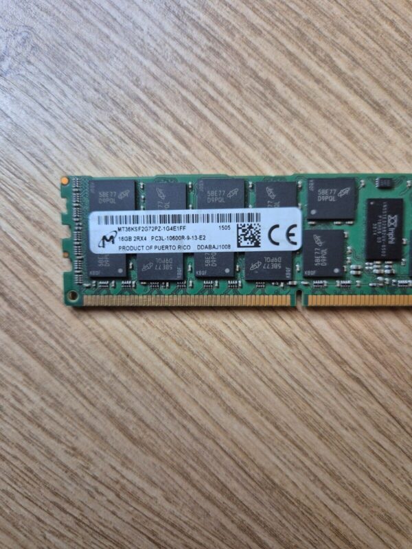 627812-B21 HP 16GB PC3L-10600R DDR3-1333MHz ECC 2Rx4 Memory Module 628974-081 - Image 2