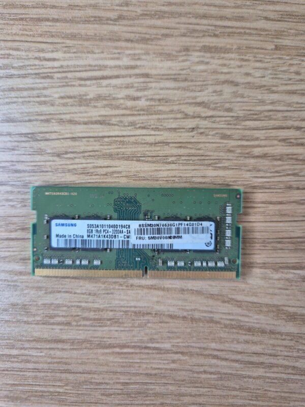 Samsung 8GB DDR4 3200 MHz PC4-25600 SODIMM Laptop Memory RAM (M471A1K43DB1-CWE)