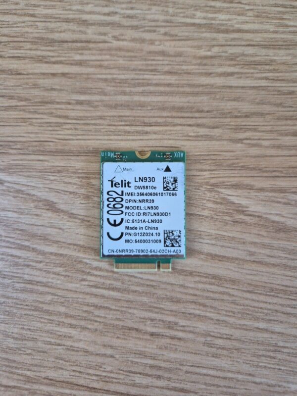 Dell DW5810e Telit LN930 4G/LTE/DC-HSPA+ WWAN NGFF Module Card - Image 2