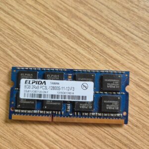 Elpida 8GB 2Rx8 PC3L-12800S DDR3L Laptop Memory RAM EBJ81UG8EFU0-GN-F
