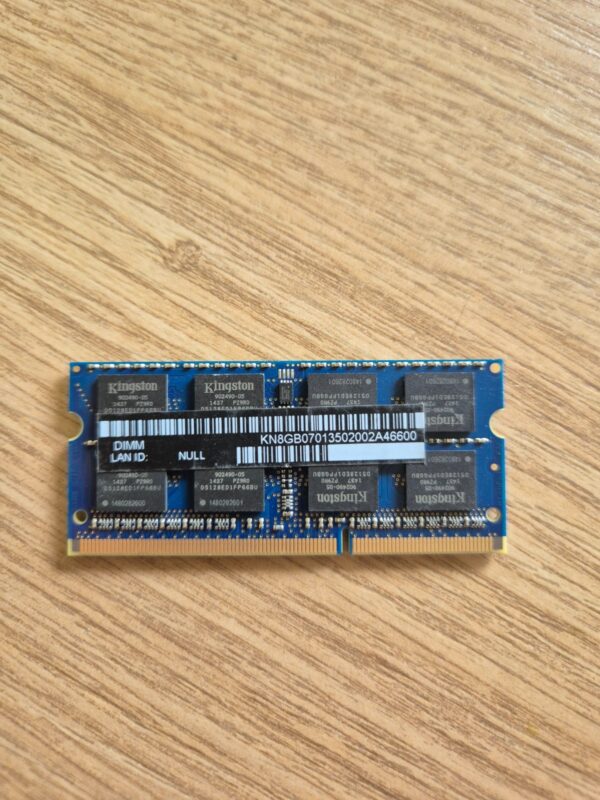 KINGSTON 8 GB DDR3 LAPTOP RAM PC3L-12800S MHz 2Rx8 ACR16D3LS1KFG/8G - Image 2