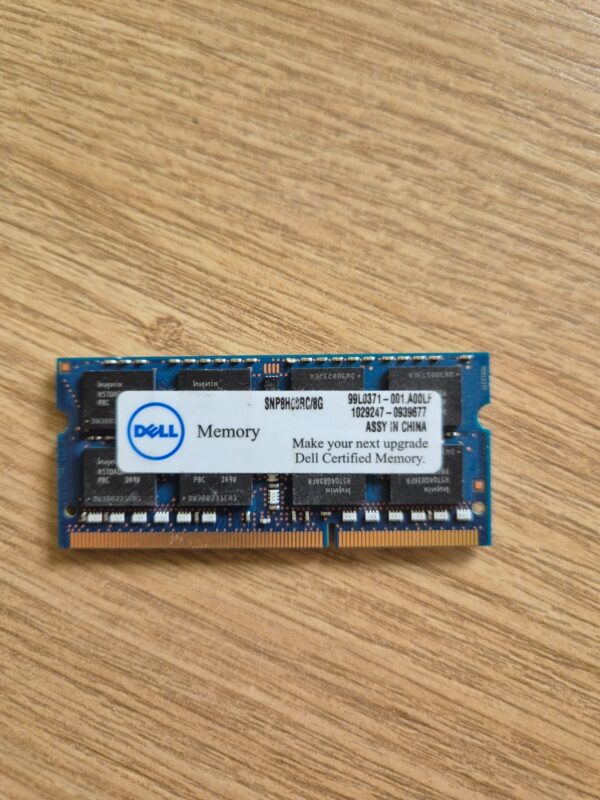 Hynix Dell 8GB 2RX8 PC3-12800S DDR3 1600 MHZ Memory Module HMT41GS6AFR8C-PB - Image 2
