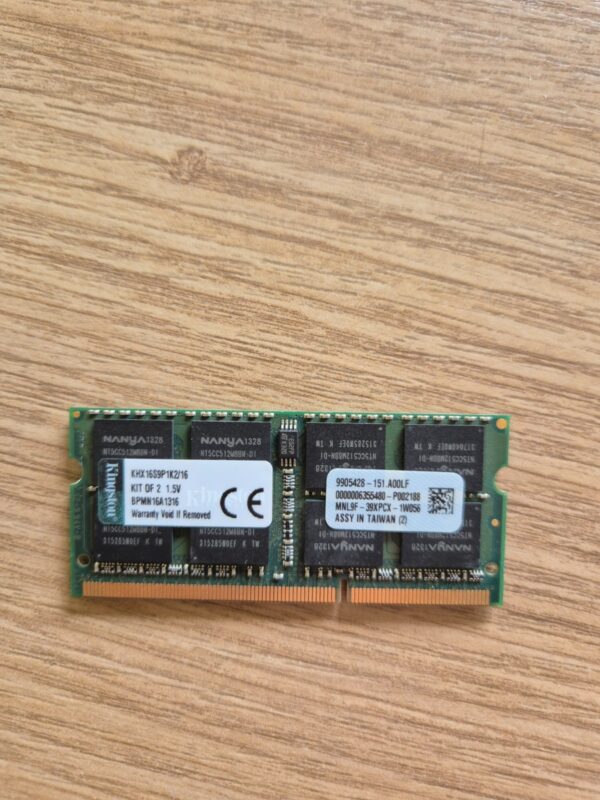 Kingston 8GB DDR3 1600MHz SO-DIMM Laptop Ram Memory Tested!