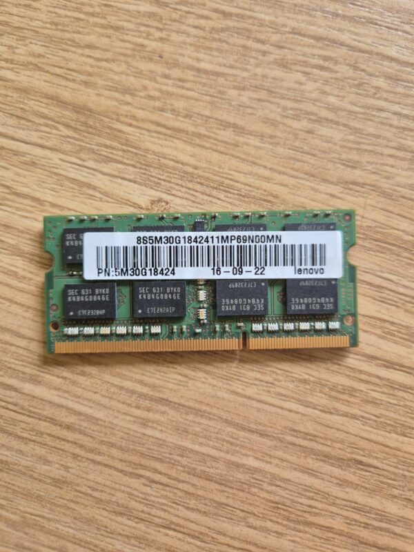 Samsung 8GB 2Rx8 PC3L-12800S-11-13-F3 Laptop Memory P/N: M471B1G73EB0-YK0 Tested - Image 2